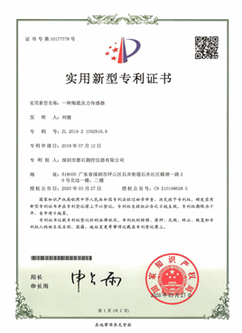 一种陶瓷压力传感 器